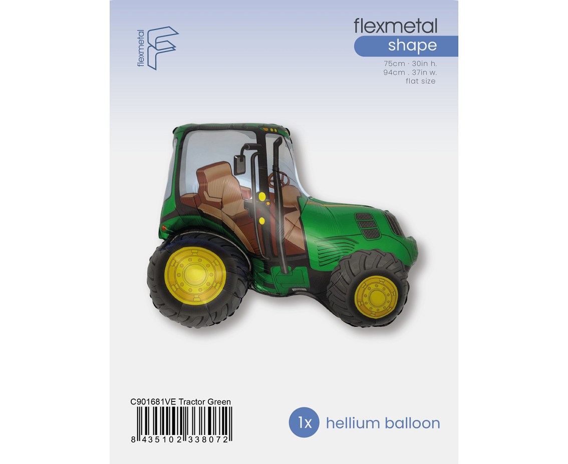 Balon foliowy 24" FX - Traktor zielony C901681VE GoDan